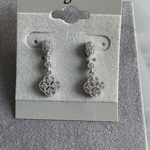 Elegant Sterling Silver Drop Earrings